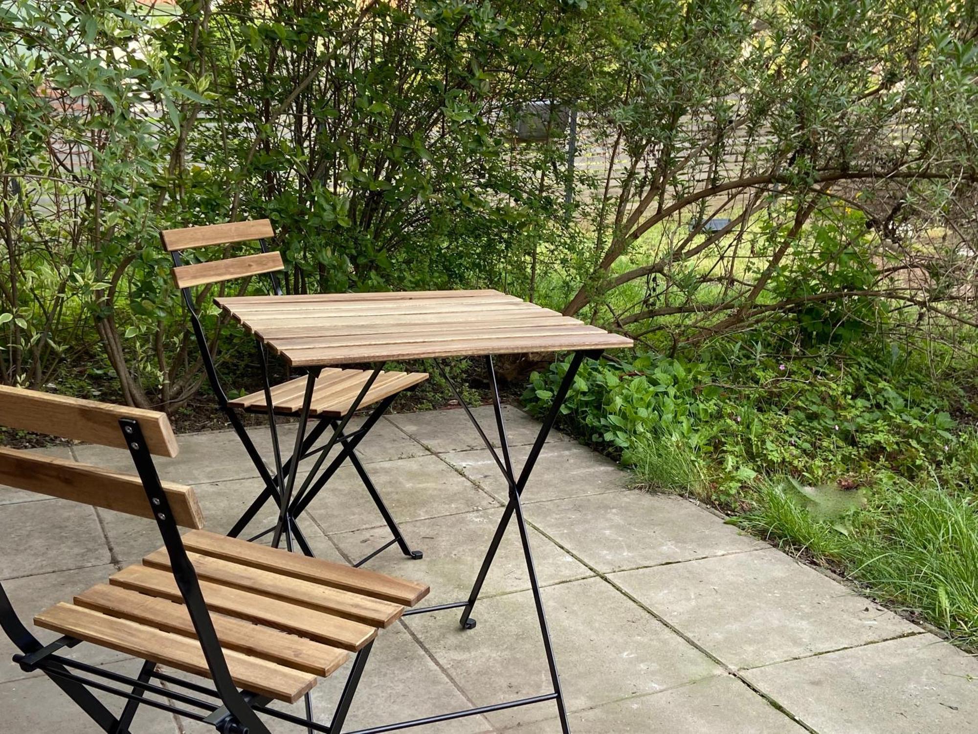 Tropisches Loft Mit Privatem Garten Magdeburgo Exterior foto